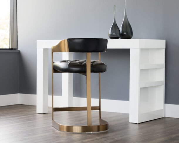 Beaumont Counter Stool - Brass - Image 2