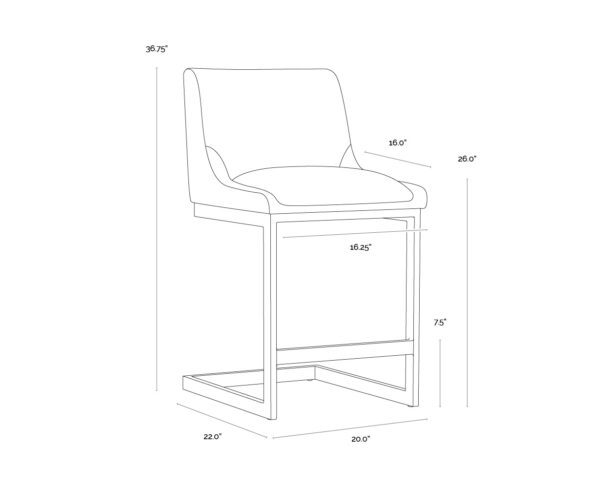 Holly Counter Stool - Image 7