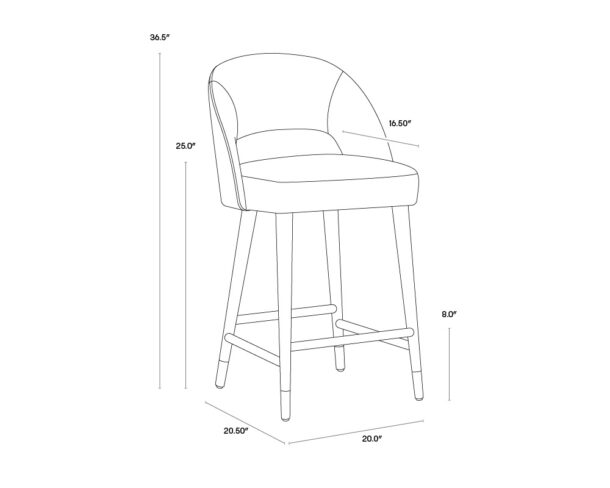 Monae Counter Stool - Image 6
