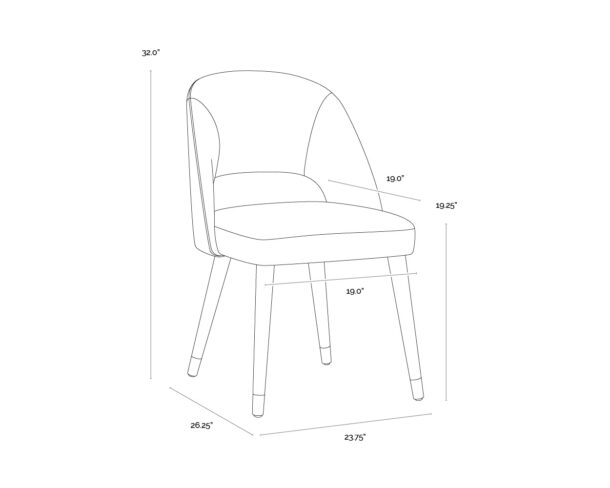 Monae Dining Chair - Image 6