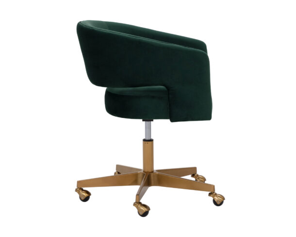 Claren Office Chair - Deep Green Sky - Image 2