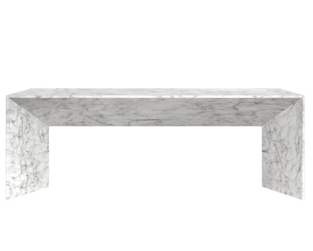 Nomad Coffee Table - Marble Look - Image 3