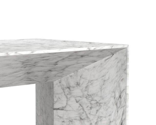 Nomad Coffee Table - Marble Look - Image 4