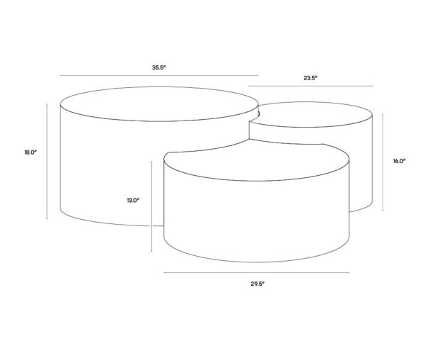 Neo Coffee Tables (Set Of 3) - Image 6