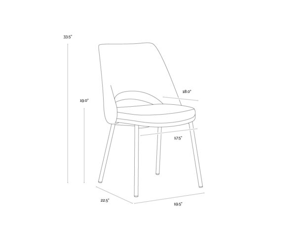 Radella Dining Chair - Image 5