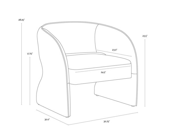 Rosalia Lounge Chair - Image 7