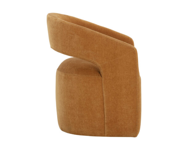 Lloret Wheeled Dining Armchair - Image 2