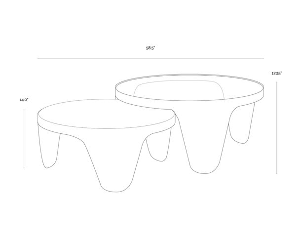 Mysaria Nesting Coffee Tables (Set Of 2) - Image 5