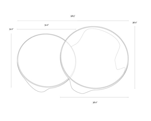 Mysaria Nesting Coffee Tables (Set Of 2) - Image 6