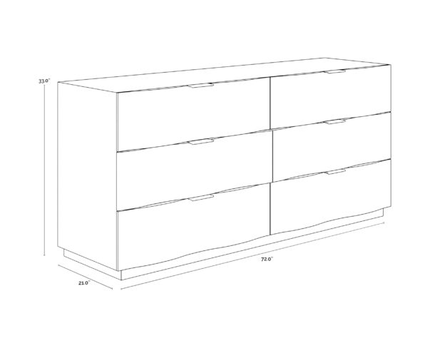 Hoyos Dresser - Taupe - Image 5