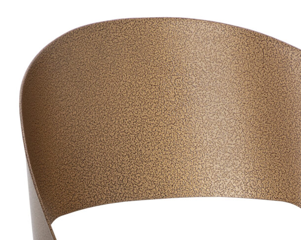 Dezirae Dining Chair - Antique Brass - Image 4