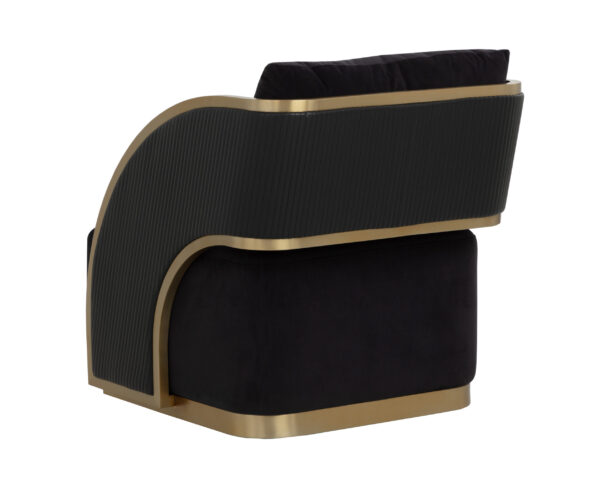 Baz Swivel Lounge Chair - Image 4