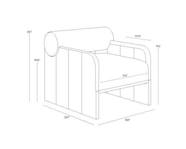 Coburn Lounge Chair - Image 7