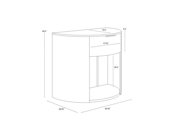 Stella Nightstand - Image 7