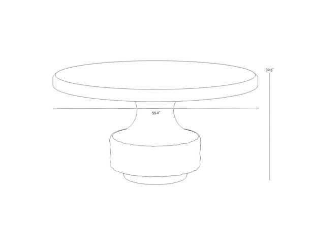 Mersin Dining Table - Image 5