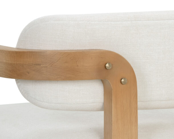 Madrone Lounge Chair - Rustic Oak - Image 3