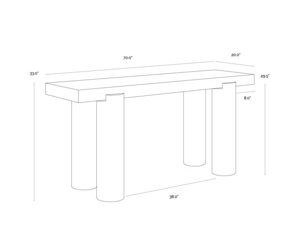 Ardi Console Table - Image 6