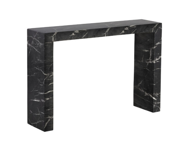 Axle Console Table - Marble Look - Image 4