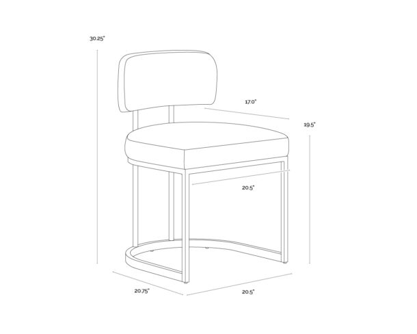 Larissa Dining Chair - Image 5