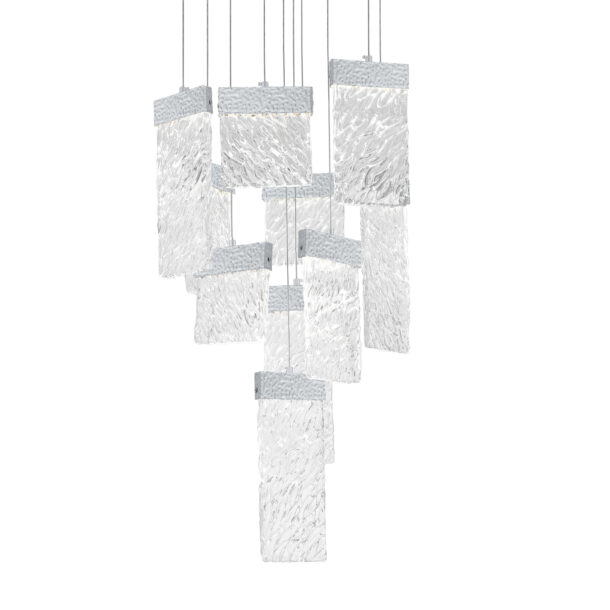 Carolina LED Chandelier With Pewter Finish - Image 2
