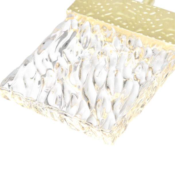 Carolina LED Chandelier With Gold Leaf Finish - Image 4