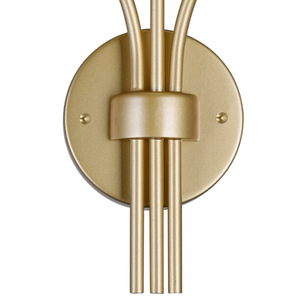 Element 1 Light Wall Light With Sun Gold Finish - Image 5