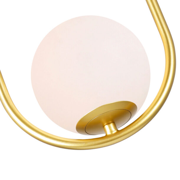 Celeste 1 Light Mini Pendant With Medallion Gold Finish - Image 5