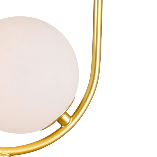 Celeste 2 Light Lamp With Medallion Gold Finish - Image 4