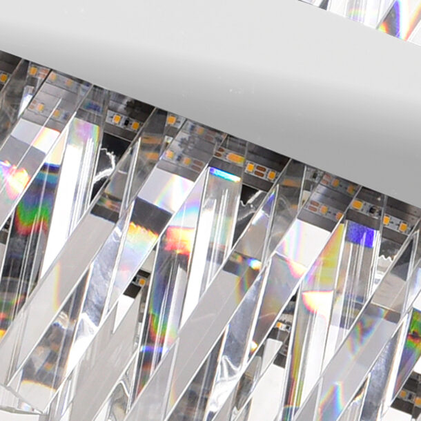 Glace LED Chandelier With Chrome Finish - Image 5