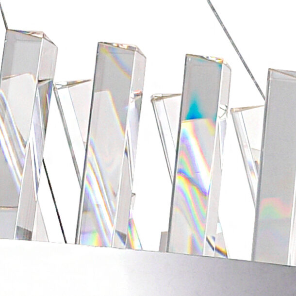 Glace LED Chandelier With Chrome Finish - Image 4