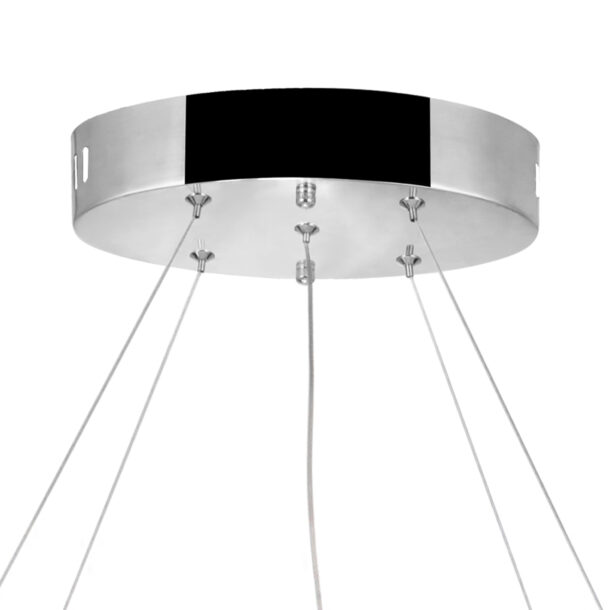 Glace LED Chandelier With Chrome Finish - Image 5