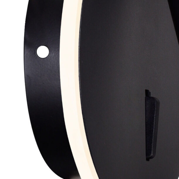 Private I LED Sconce With Matte Black Finish - Image 5