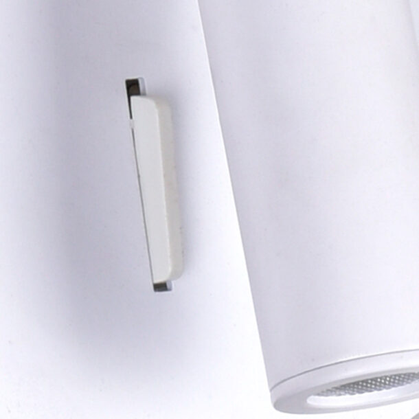 Private I LED Sconce With Matte White Finish - Image 2