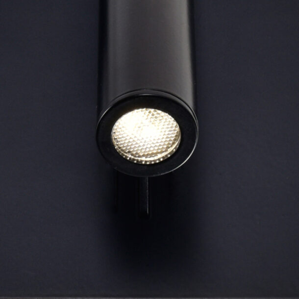 Private I LED Sconce With Matte Black Finish - Image 2