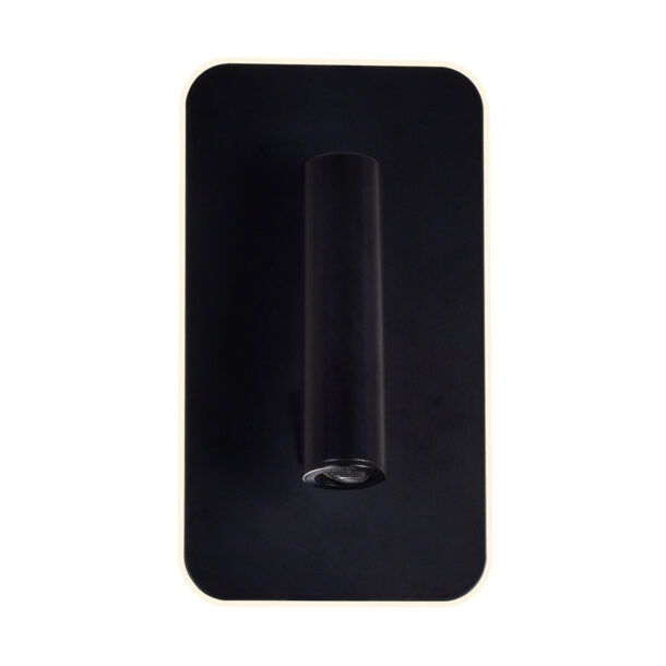 Private I LED Sconce With Matte Black Finish - Image 5