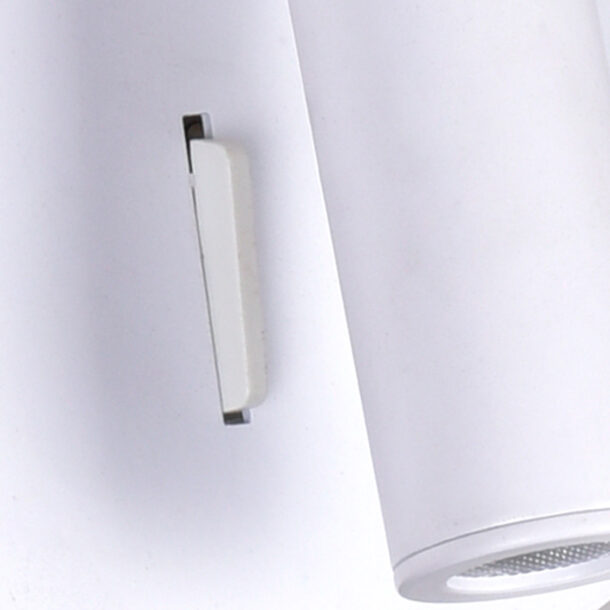 Private I LED Sconce With Matte White Finish - Image 4