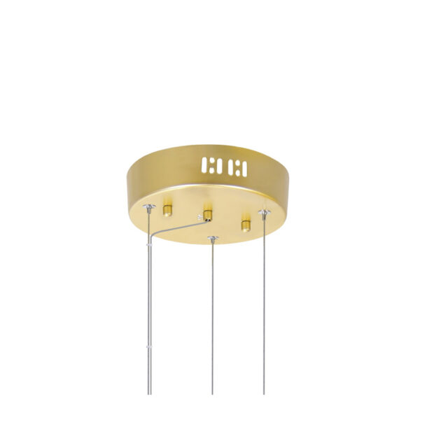 Millipede 26 in LED Satin Gold Chandelier - Image 3