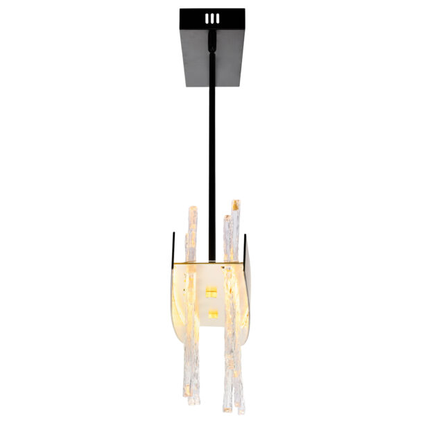 Guadiana 39 in LED Black Chandelier - Image 4