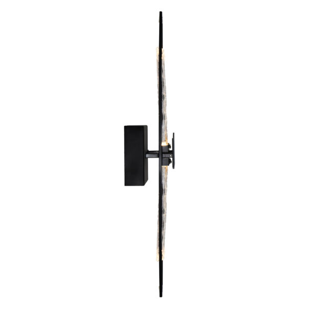 Guadiana Integrated LED Black Wall Light - Image 4