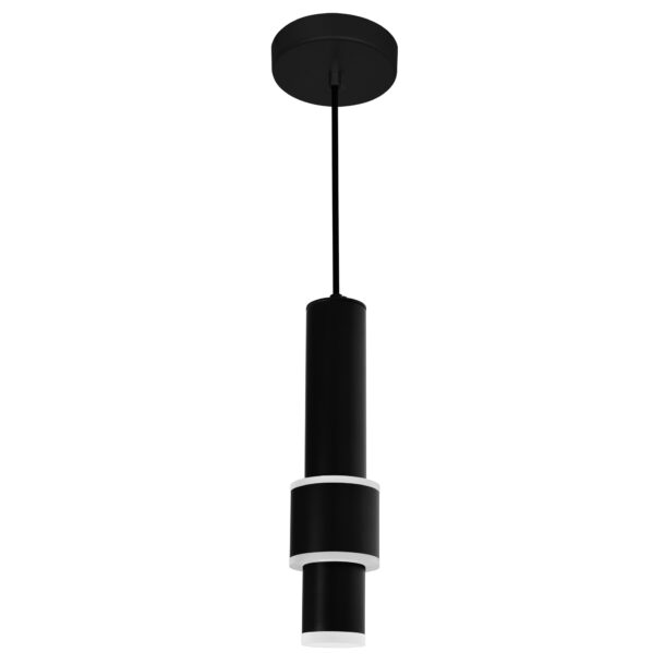 Lena LED Integrated Mini Pendant With Black Finish - Image 4