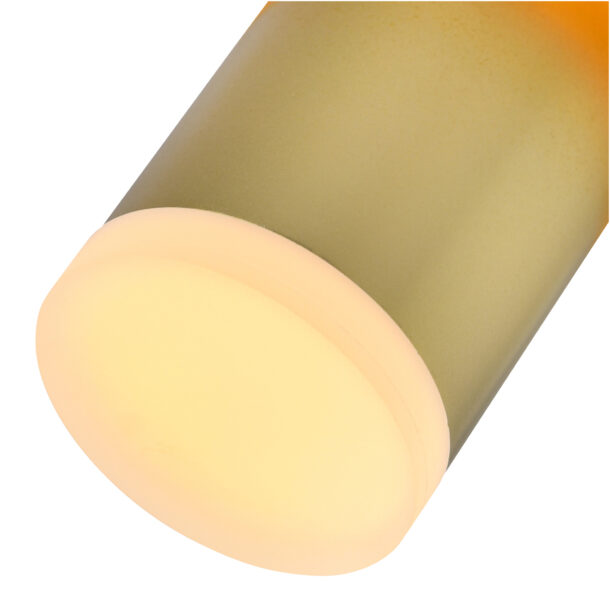 Lena LED Integrated Mini Pendant With Satin Gold Finish - Image 2