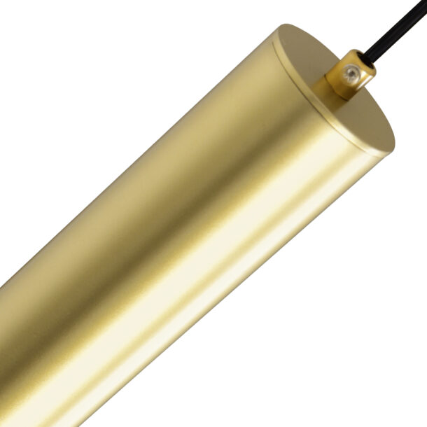 Lena LED Integrated Mini Pendant With Satin Gold Finish - Image 4