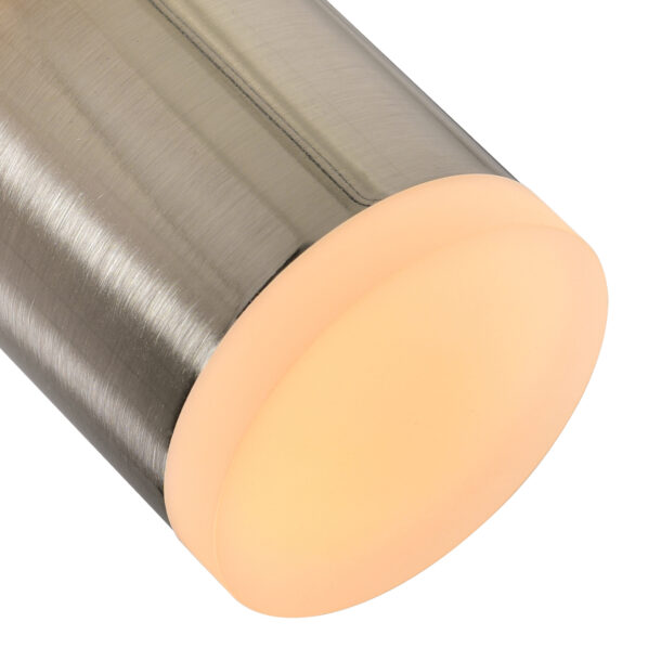 Lena LED Integrated Mini Pendant With Satin Nickel Finish - Image 2