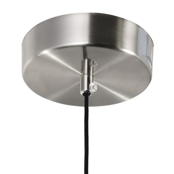 Lena LED Integrated Mini Pendant With Satin Nickel Finish - Image 3