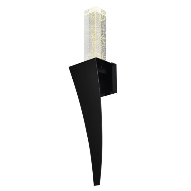 Catania Integrated LED Black Wall Light - Image 2
