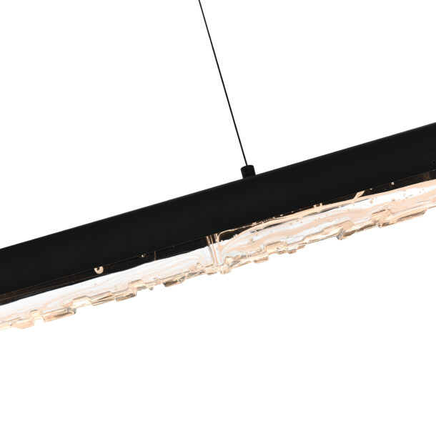 Valira Integrated LED Black Chandelier - Image 5