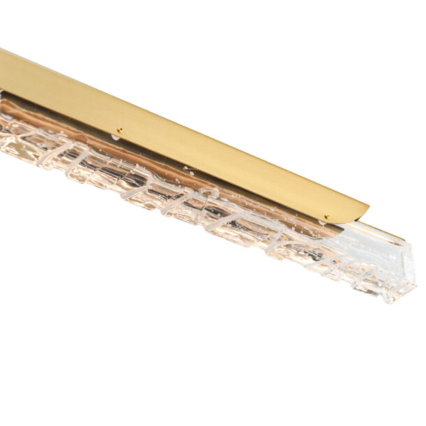 Valira Integrated LED Brass Chandelier - Image 5