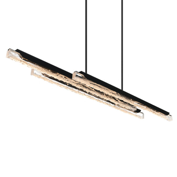 Valira Integrated LED Black Chandelier - Image 2