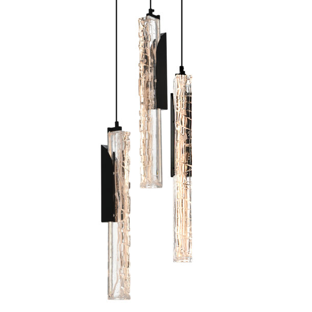 Valira Integrated LED Black Mini Pendant - Image 2