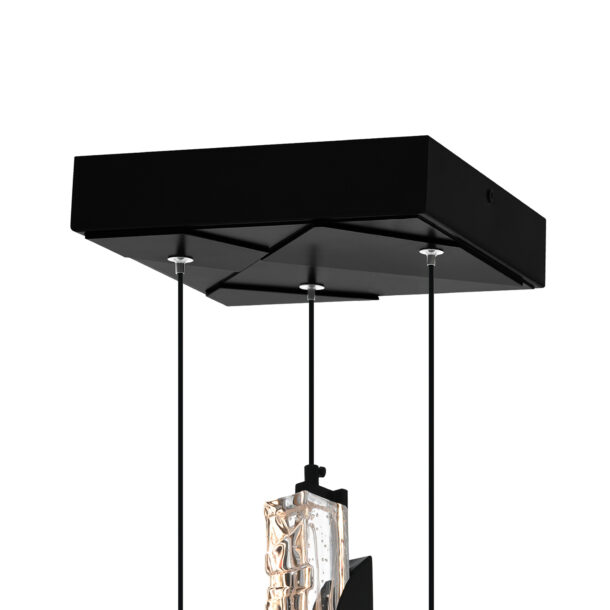 Valira Integrated LED Black Mini Pendant - Image 6